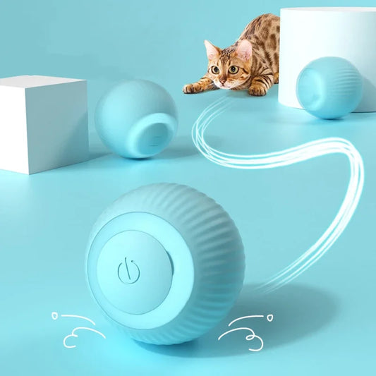 Interactive Automatic Electric Cat Ball Toy - Perfect for Indoor Fun and Training